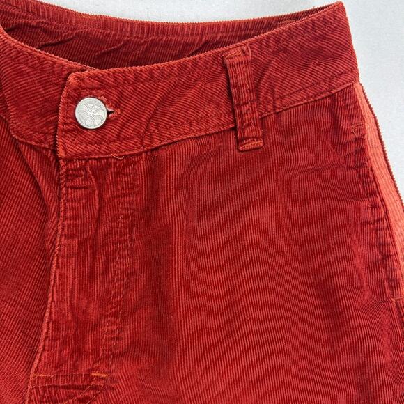 HIC Hawaiian Island Creations Vtg Corduroy Shorts Size 26" Stripe 90s Cotton HTF - Picture 4 of 16